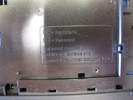 №69-28 Кришка панель палмрест та тачпад 08WHYN для DELL PRECISION M6700 оригінал Де купити