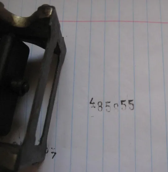 НУМЕРАТОР = Завод "ПРОМСВЯЗЬ" г. Пермь - 1969 = СССР - СРСР = робочий Характеристики