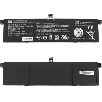 фото, Оригінальна батарея для ноутбука Xiaomi R13B01W (Mi Book Air 13.3) 7.6V 5100mAh 39Wh Black