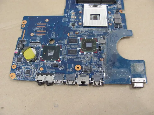 654-6 материнська плата DA0AX1MB6F1 595183-001 для HP G72 G72-130EG G72-120EG, G72-150EF оригінал Продаж