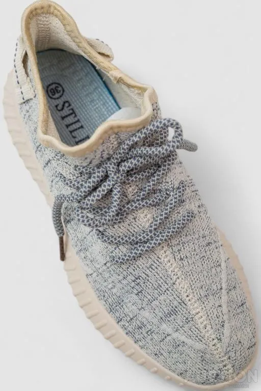 Купити Кеды женские текстиль, цвет бежево-серый, 248R269