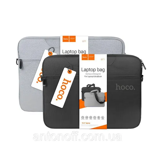 Сумка для ноутбука Hoco GT1 15.6&quot; Laptop Bag Grey Сірий Продаж
