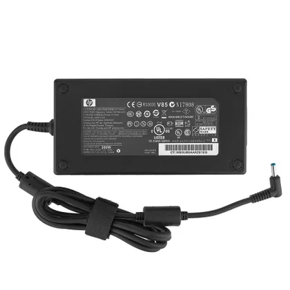 фото, Блок живлення для ноутбука HP 19.5V, 10.3A, 200W, 4.5*3.0-PIN, black (без кабеля !)