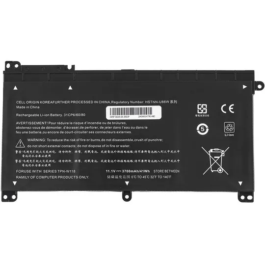 Батарея для ноутбука HP BI03XL (Stream 14-AX, 13-U, 14-CB) 11.1V 3700mAh 41Wh Black З аукціону