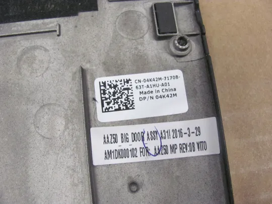 номер0763-6 Кришка дно піддон корпуса 04K42M AM1DK000102 для Dell Latitude E7270 оригінал Недорого