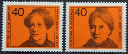 фото, ФРГ Борьба за права женщин 1974