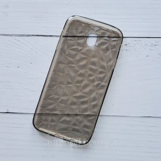 Купити Чохол Samsung J730F Galaxy J7 2017 для телефону сірий силіконовий