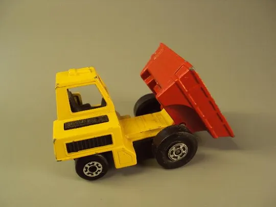 машинка Matchbox england Site Dumper 1976 Англия строительный думпер размер 6,5 х 3,8 см №9496 Недорого