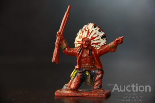 индеец с ружьем 50-54мм LONE STAR Англия Ціна