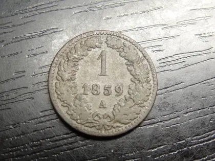 фото, 1 крейцер 1859 A Австро-Угорщина