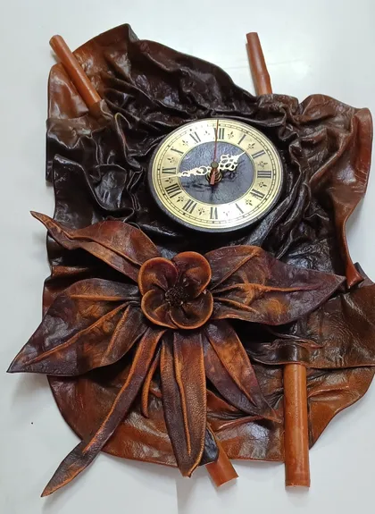 фото, Годинник з натуральної шкіри .