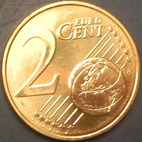 Купити 2 євроцента 2009 Греція UNC