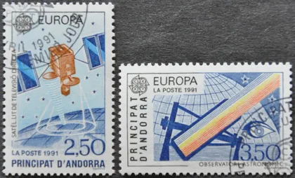 фото, Андорра Французская Космос Астрономия Европа СЕПТ 1991