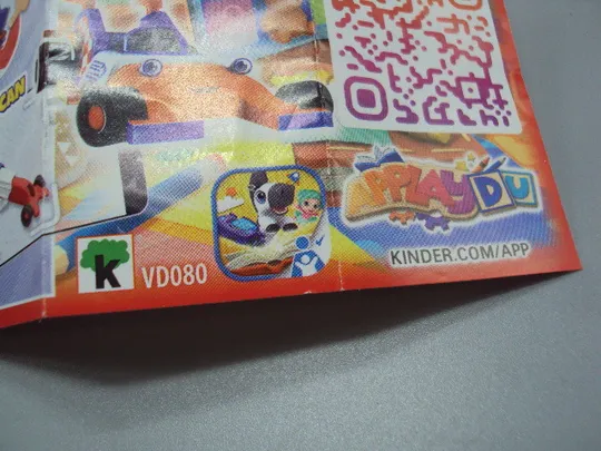 Фигурка киндер сюрприз VD080 Ferrero гоночная машинка автомобиль гонки №18600л Продаж