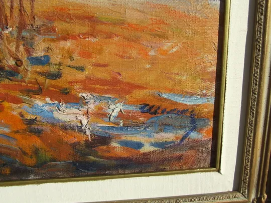 Купити Нар.худ.Урср. Шолтес З. 1909-1990 рр. роз. 55х75 см. п.о. 1960 рр. закарпатська школа Ужгород .