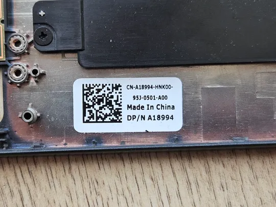 Топкейс палмрест Dell Latitude 5500 5501 5502 Precision 3540 3541 A18994 Оригінал Уцінка Де купити