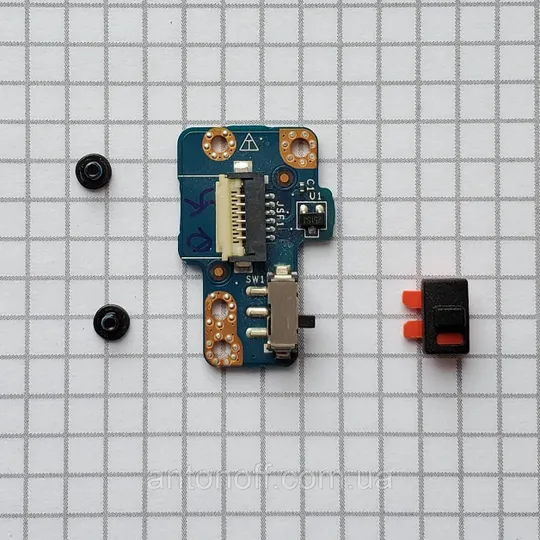 Wi-Fi кнопка / плата Dell Latitude E6440 / LS-9936P для ноутбука оригінал Ціна