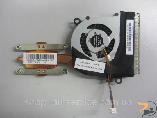 Термотрубка системи охолодження для ноутбука Lenovo E130, б/в Ціна