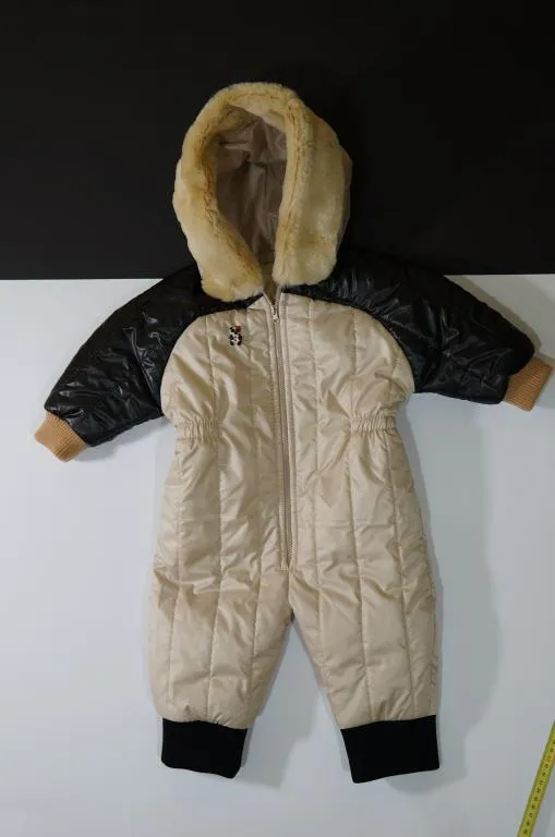 новый детский комбинезон для девочки, цвет капучино с мишкой №757 Ціна