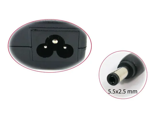 Купити Блок питания для Toshiba L2, L10, L15, L20, L25, L30, L35, L45 (19V 3.95A 75W (5.5*2.5)).