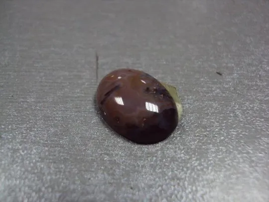Камень яшма овальная для ювелирных изделий вес 1,82 г размер 5,6 х 17 х 13 мм №13255 Ціна