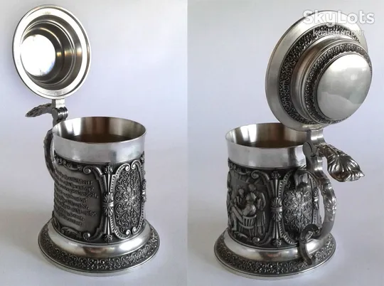 Олов&#039;яний пивний кухоль, 500 мл, Zinn95%, SKS, West Germany Продаж