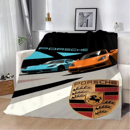 фото, Плед 3D Porsche Дует 2594_A 12126 160х200 см