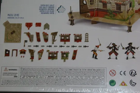 ПІРАТСЬКИЙ ФОРТ пират PAPO Франція 90-100мм НОВИЙ В УПАКОВЦІ Інтернет-аукціон