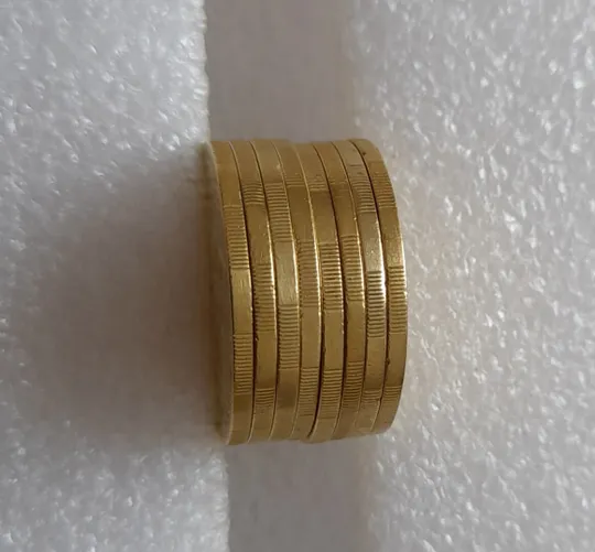 (2462) 50 копійок 1992 2.2ААм наплив металу біля канту + зминання - 8 монет одним лотом (50 копеек 1992 2.2ААм брак) Де купити