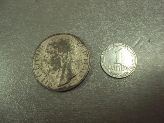 монета 10 лир 1930 италия копия №7783 Ціна