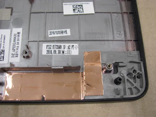 594-1 Кришка панель палмрест тачпад 0Y4WD7 для Dell Latitude E7470  7470 оригінал Де купити