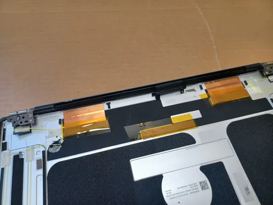 номер1056-4 кришка матриці 0XYCR1 460.0JD08.0001 з петлями для Dell  XPS17 XPS 17 9700 Precision 5750 Кришка дисплея Тильна кришка Корпус матриці Верхня кришка matrix cover Top Case LCD Cover Rear Lid Back Cover Housing Cabinet оригінал Недорого