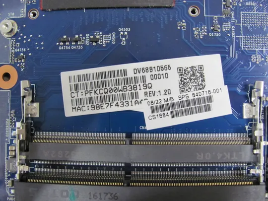 540-20  материнська плата 6050A2723701 840716-001 i5-6200U для HP ProBook 640 G2 650 G2   оригінал Недорого