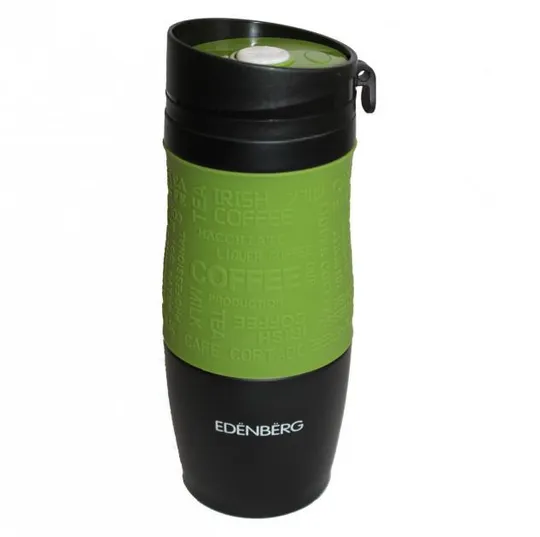Термокружка Edenberg EB-625-Green 380 мл зеленая Ціна