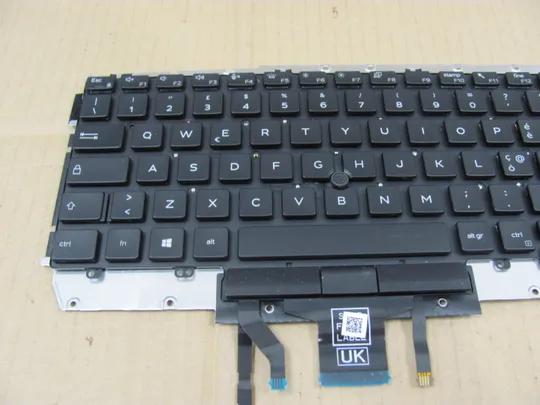 Купити 699-19 клавіатура робоча з підсвіткою 0WTM0P PK132FA1B19 з кріпленням для Dell Precision 3550 Latitude 5500 5501 5510 5511 Precision 3540 3541 3550 3551  оригінал