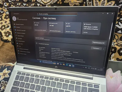 фото, №10 АКБ до 8 годин! HP ProBook 635 Aero G7 AMD Ryzen 5 4500U 4GB DDR4 256GB SSD Ноутбук