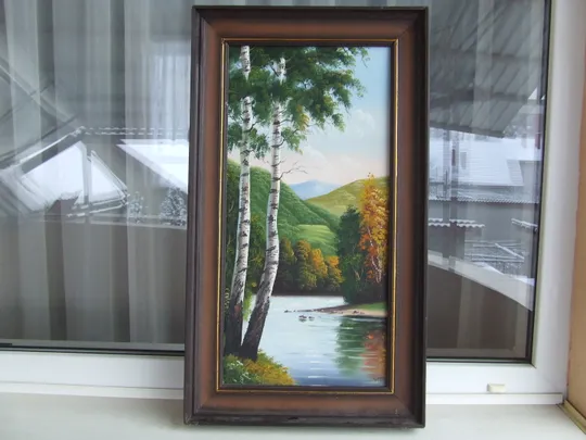 Закарпатская шк.Торбич А. ( 1933-2010 г) х.м. разм. 80 х 60 см. 1980 год школа Эрдели и  Много  другого. Продаж