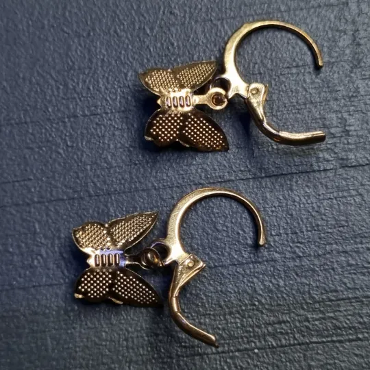 Сережки з метеликами, ретро стиль Продаж