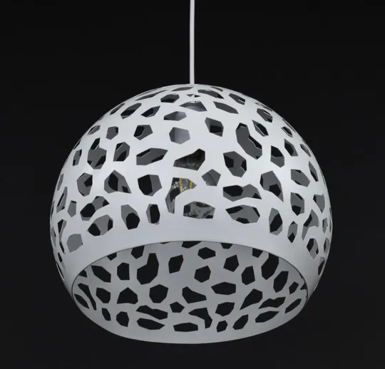 Люстра подвесная на 1 лампочку 27804 Белый 30-200х30х30 см. З аукціону