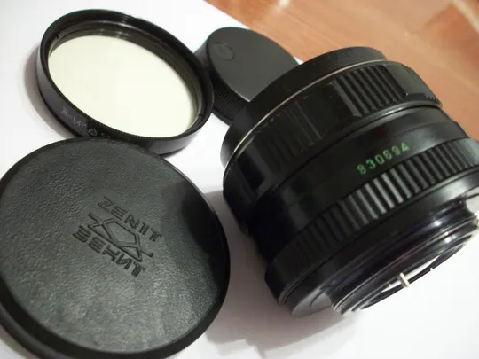 Купити Объектив Гелиос-44М-4 [М-42] передняя и задняя крышки , No-830694, Светофильтра Нет