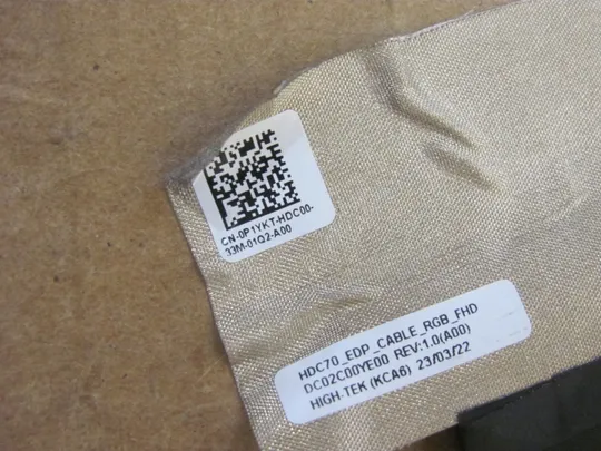 номер1003-14 шлейф матриці Шлейф дисплея Шлейф підключення дисплея Шлейф екрана Laptop matrix cable 0P1YKT DC02C00YE00  для Dell Precision 17 7770 оригінал Продаж