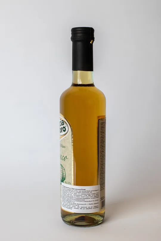 Винний Оцет білий Goccia d'oro - 0,500 л (ІТАЛІЯ) З аукціону