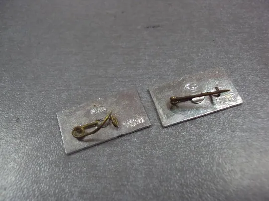 знак старая русса фонтан флаг лот 2 шт №13716 З аукціону