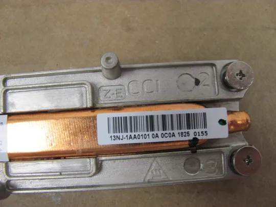 номер0088-26 термотрубка охолодження 0TK2G2 13NJ-1AA0101  для Dell Latitude 14 Rugged 7404 7414 оригінал З аукціону