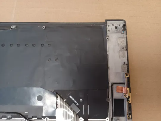 номер1051-5 корпус кришка 0G6RGD AQ2SH000111 з клавіатурою 0M5T8J PK132SH2A17   для Dell XPS 15 9500 9510 PRECISION 5550 5560 Палмрест корпус топкейс Верхня панель палмрест cover-C оригінал Недорого