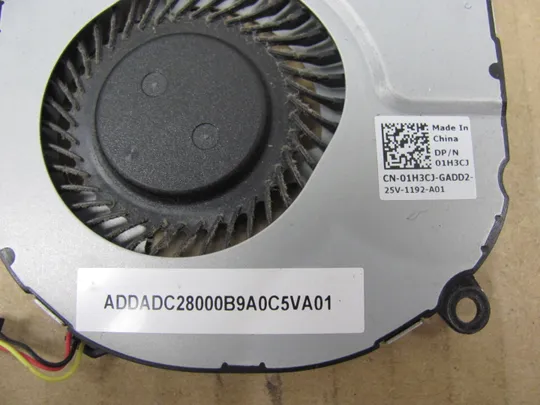 699-41 Вентилятор (кулер, FAN) ADDADC28000 01H3CJ для  DELL XPS14 XPS 14 L421X оригінал З аукціону