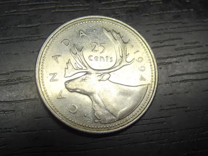 фото, 25 центів 1994 Канада