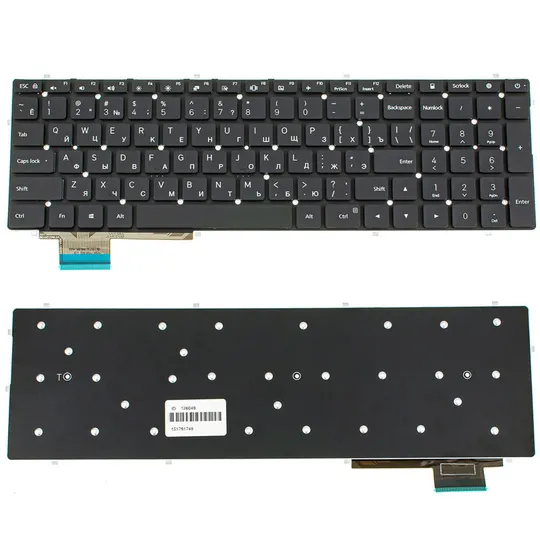 Клавіатура для ноутбука XIAOMI (Xiaomi: 15.6&quot; TM1802, TM1709) rus, black, без фрейму (ОРИГИНАЛ) Ціна