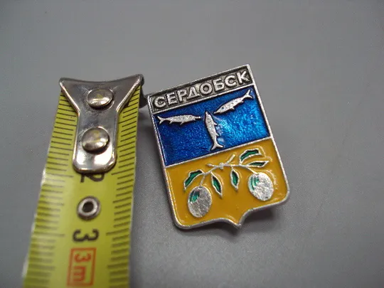 Знак герб Сердобск (Квадраты) №16564 Ціна