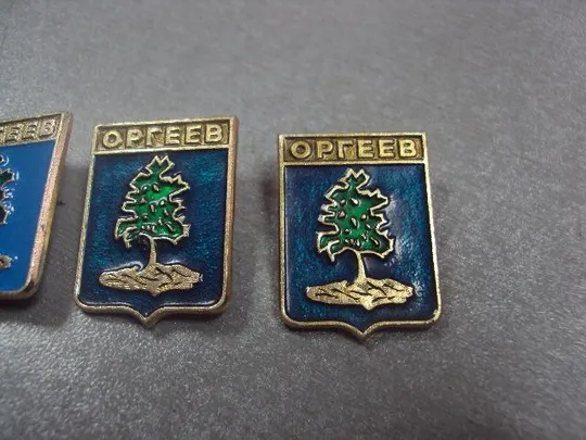знак герб оргеев лот 6 шт №12101 З аукціону